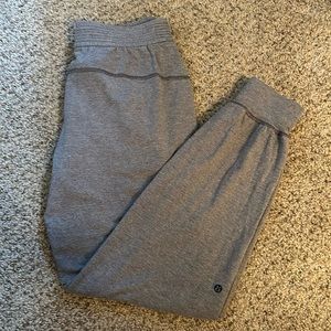 Gray Lululemon Ready to Rulu Jogger